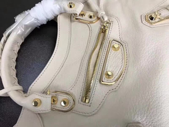 BALENCIAG巴黎世家 經典機車 原版山羊皮 包邊五金款 手提肩背斜挎包  BL1432